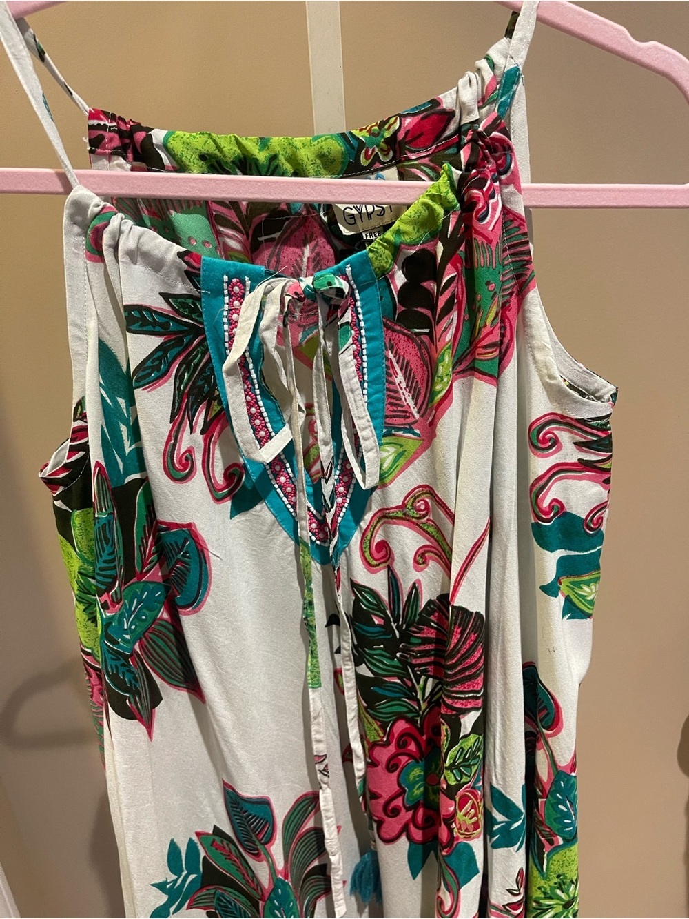 Jaded Gypsy Tropical Dreams Floral Maxi Dress - Picture 3 of 3